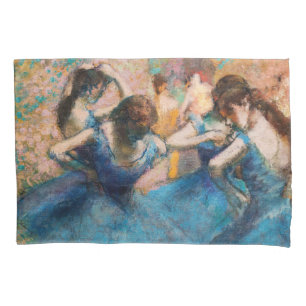 Edgar Degas - Dancers in blauw Kussensloop
