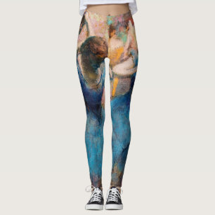 Edgar Degas - Dancers in blauw Leggings