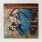 Edgar Degas - Dancers in blauw Legpuzzel (Verticaal)