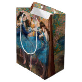 Edgar Degas - Dancers in blauw Medium Cadeauzakje (Achterkant Gekanteld)