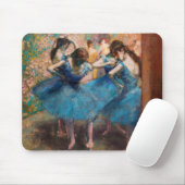 Edgar Degas - Dancers in blauw Muismat (Met muis)