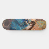 Edgar Degas - Dancers in blauw Persoonlijk Skateboard (Horizontaal)