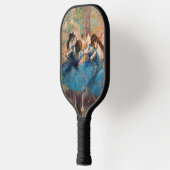 Edgar Degas - Dancers in blauw Pickleball Paddle (Links)