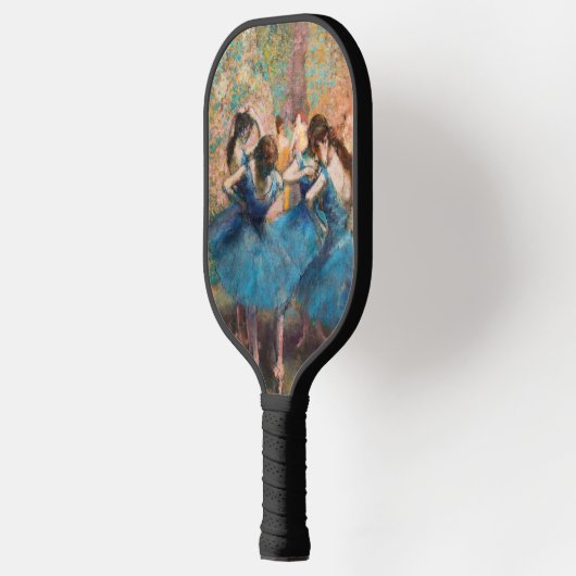 Edgar Degas - Dancers in blauw Pickleball Paddle (Links)