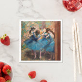 Edgar Degas - Dancers in blauw Servet (Insitu)