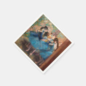 Edgar Degas - Dancers in blauw Servet (Hoek)