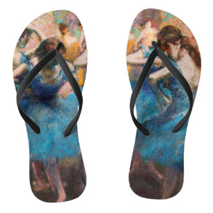 Edgar Degas - Dancers in blauw Teenslippers