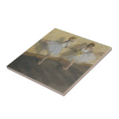 Edgar Degas | Dancers in de Barre Tegeltje (Zijkant)