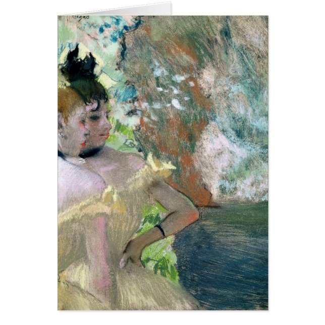 Edgar Degas | Dancers in de Wings (Voorkant)