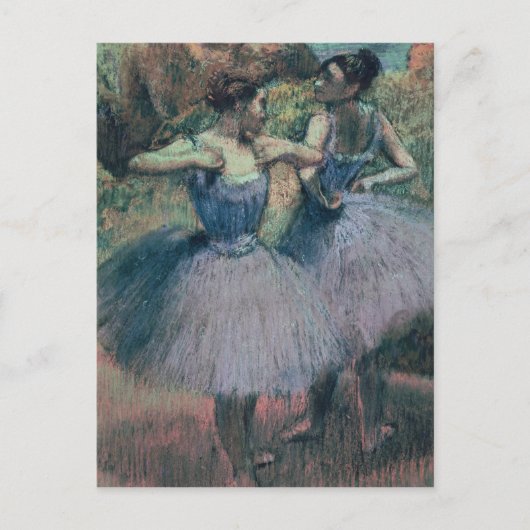 Edgar Degas | Dancers in Violet Briefkaart (Voorkant)