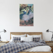 Edgar Degas | Dancers in Violet Canvas Afdruk (Insitu (Slaapkamer))
