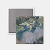 Edgar Degas | Dancers in Violet Magneet (Voorkant / Achterkant)