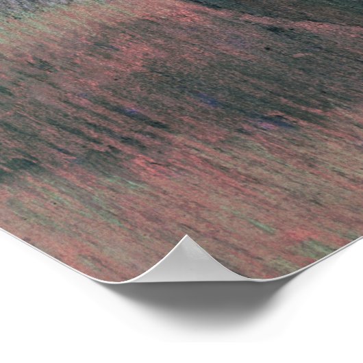 Edgar Degas | Dancers in Violet Poster (Hoek)