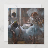 Edgar Degas - Dancers Kaart (Voorkant)
