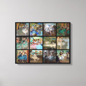 Edgar Degas - Dancers Masterpart Selection Canvas Afdruk (Voorkant)