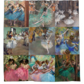 Edgar Degas - Dancers Masterpart Selection Douchegordijn (Voorkant)