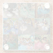 Edgar Degas - Dancers Masterpart Selection Glazen Onderzetter (Achterkant)