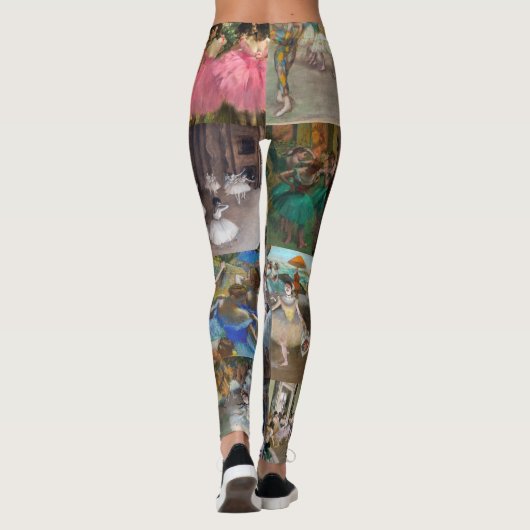 Edgar Degas - Dancers Masterpart Selection Leggings (Achterkant)