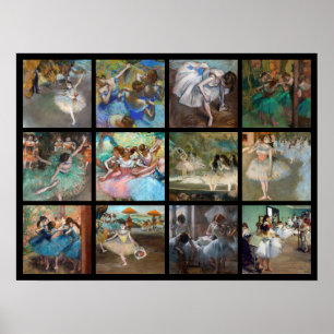 Edgar Degas - Dancers Masterpart Selection Poster