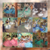 Edgar Degas - Dancers Masterpart Selection Raamsticker (Vel 2)