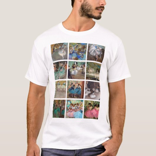 Edgar Degas - Dancers Masterpart Selection T-shirt (Voorkant)