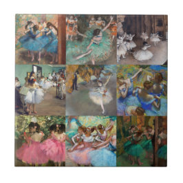 Edgar Degas - Dancers Masterpart Selection Tegeltje