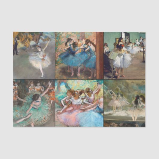 Edgar Degas - Dancers Masterpart Selection Tissuepapier (Voorkant)
