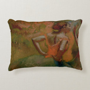 Edgar Degas Dancers met groene rokken Decoratief Kussen