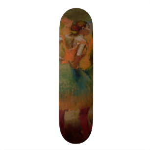 Edgar Degas   Dancers met groene rokken Skateboard