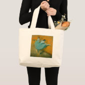 Edgar Degas Dancers op het verfkunstwerk van de Ba Grote Tote Bag (Voorkant (product))