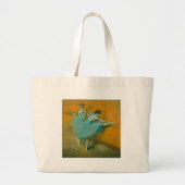 Edgar Degas Dancers op het verfkunstwerk van de Ba Grote Tote Bag (Voorkant)