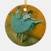 Edgar Degas Dancers op het verfkunstwerk van de Ba Keramisch Ornament (Voorkant)