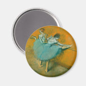 Edgar Degas Dancers op het verfkunstwerk van de Ba Magneet (Voorkant / Achterkant)