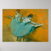 Edgar Degas Dancers op het verfkunstwerk van de Ba Poster (Voorkant)