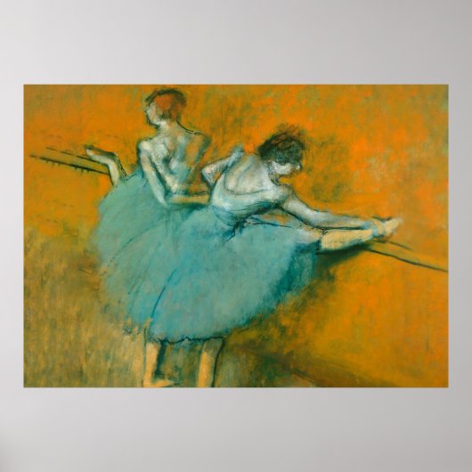 Edgar Degas Dancers op het verfkunstwerk van de Ba Poster (Voorkant)
