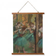 Edgar Degas Dancers Pink en Green