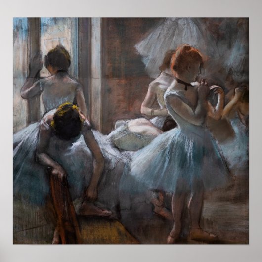 Edgar Degas - Dancers Poster (Voorkant)