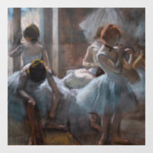 Edgar Degas - Dancers Raamsticker (Vel)
