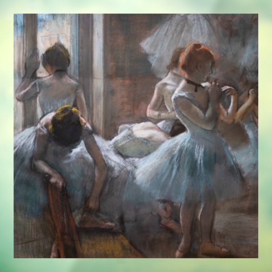 Edgar Degas - Dancers Raamsticker (Vel 3)