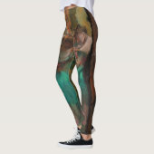 Edgar Degas - Dancers, Roze en Groen Leggings (Links)