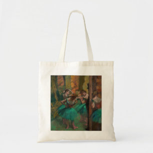 Edgar Degas - Dancers, Roze en Groen Tote Bag