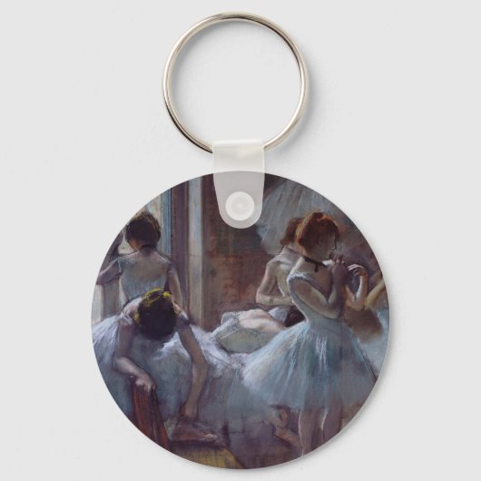 Edgar Degas - Dancers Sleutelhanger (Voorkant)