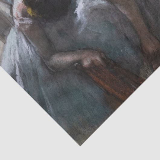 Edgar Degas - Dancers Tissuepapier (Detail)