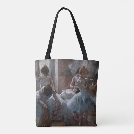 Edgar Degas - Dancers Tote Bag (Achterkant)