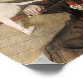 Edgar Degas. Dans les.  impressionisme Poster (Hoek)