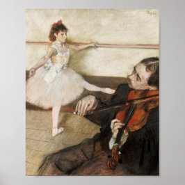 Edgar Degas. Dans les.  impressionisme Poster