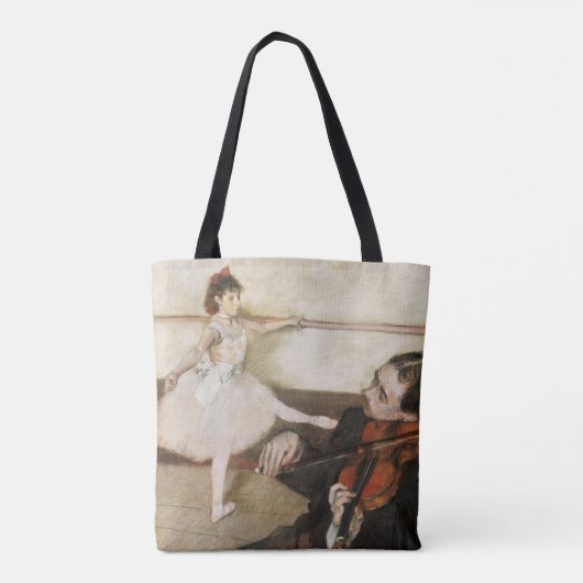 Edgar Degas. Dans les.  impressionisme Tote Bag (Achterkant)