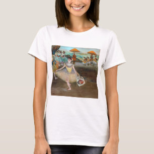 Edgar Degas - Danser met boeket, buigend op het po T-shirt