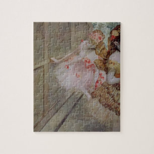 Edgar Degas danseres tegen een vlakke trap, c.18 Legpuzzel