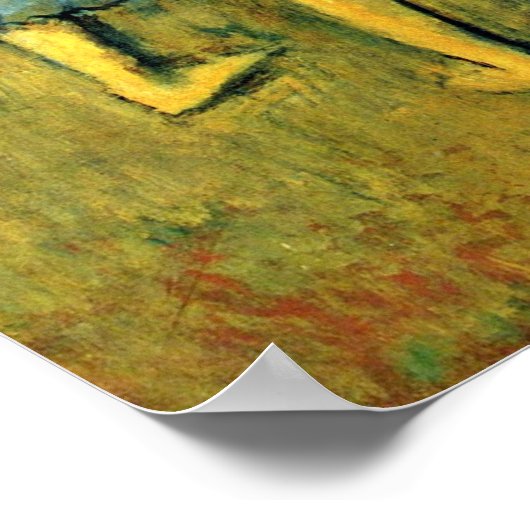 Edgar Degas - dansers aan de barre Poster (Hoek)